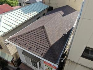 U様　邸　屋根カバー工法・雨樋交換工事