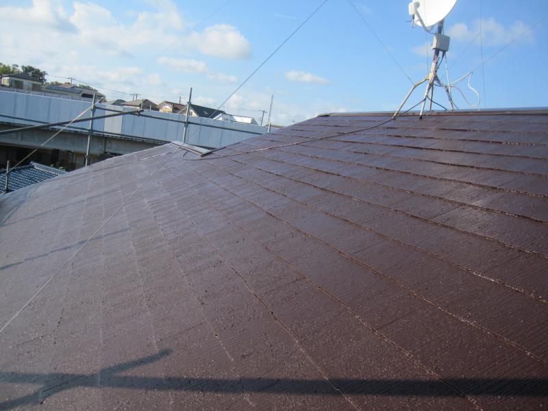 屋根・破風塗装工事